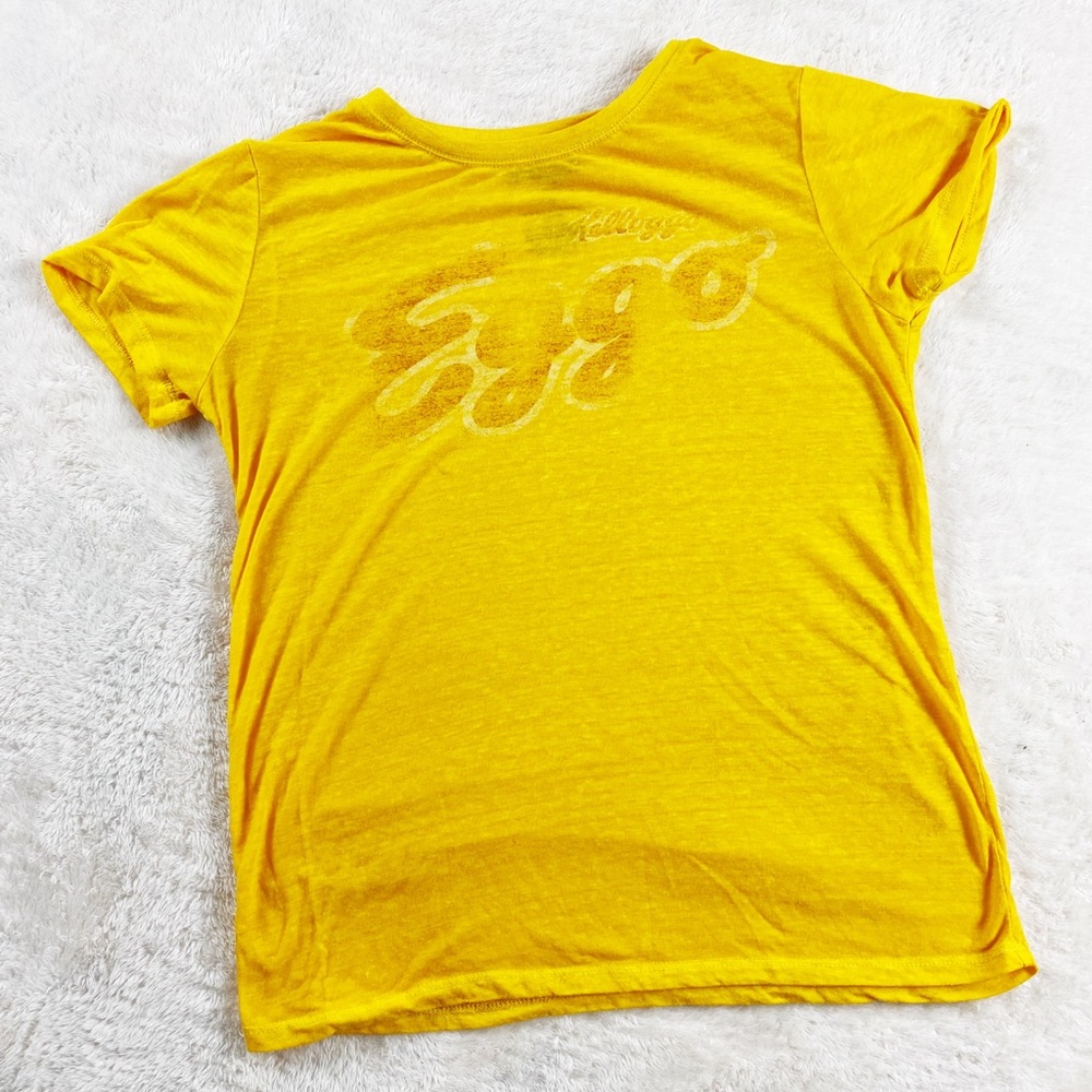 Kellogg’s Eggo Waffles Distressed T-Shirt Stranger Things Size Small